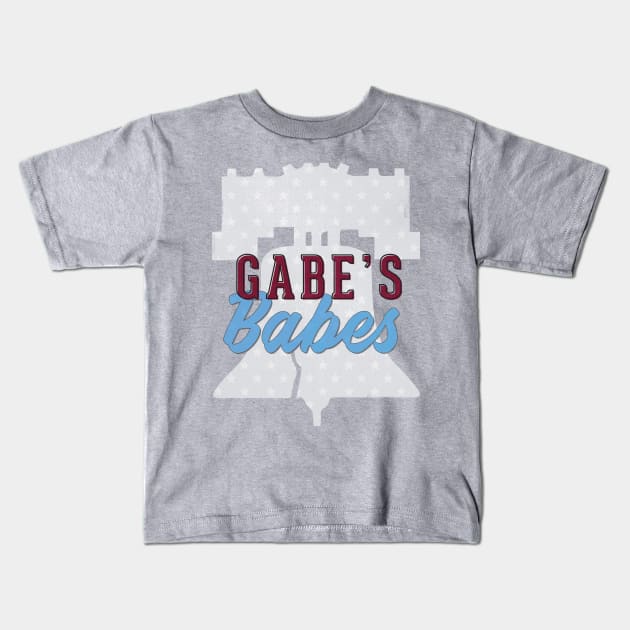 Gabe's Babes Kids T-Shirt by MelissaLauren